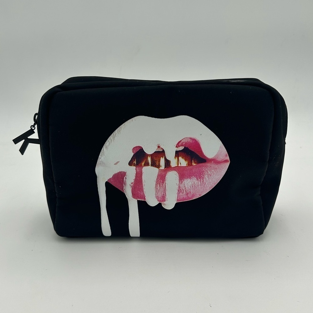 Kylie Cosmetics Black Cosmetic Makeup Bag
